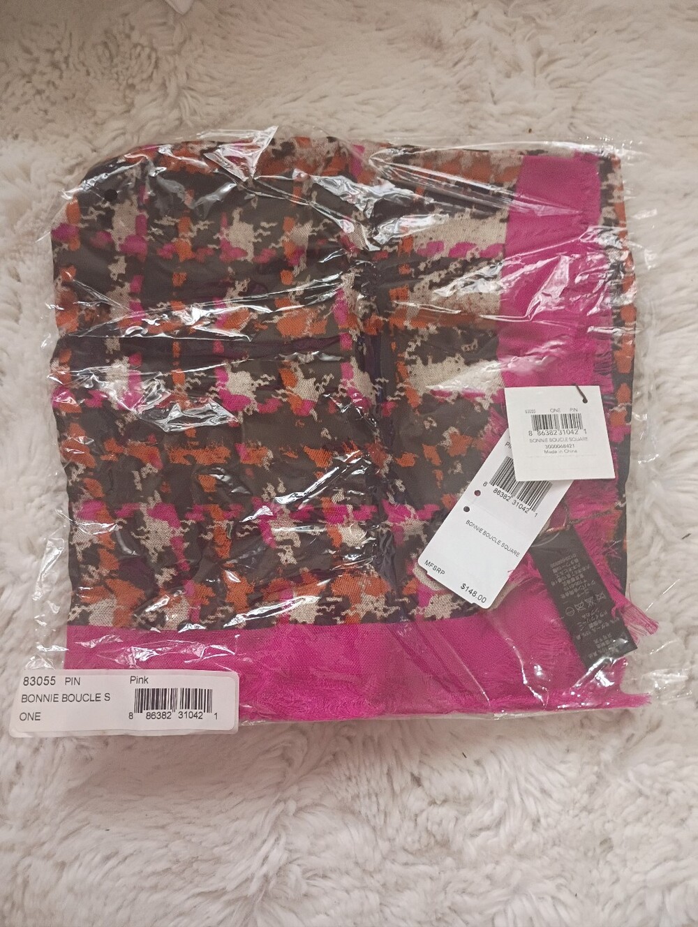 Coach Bonnie Scarf NWT